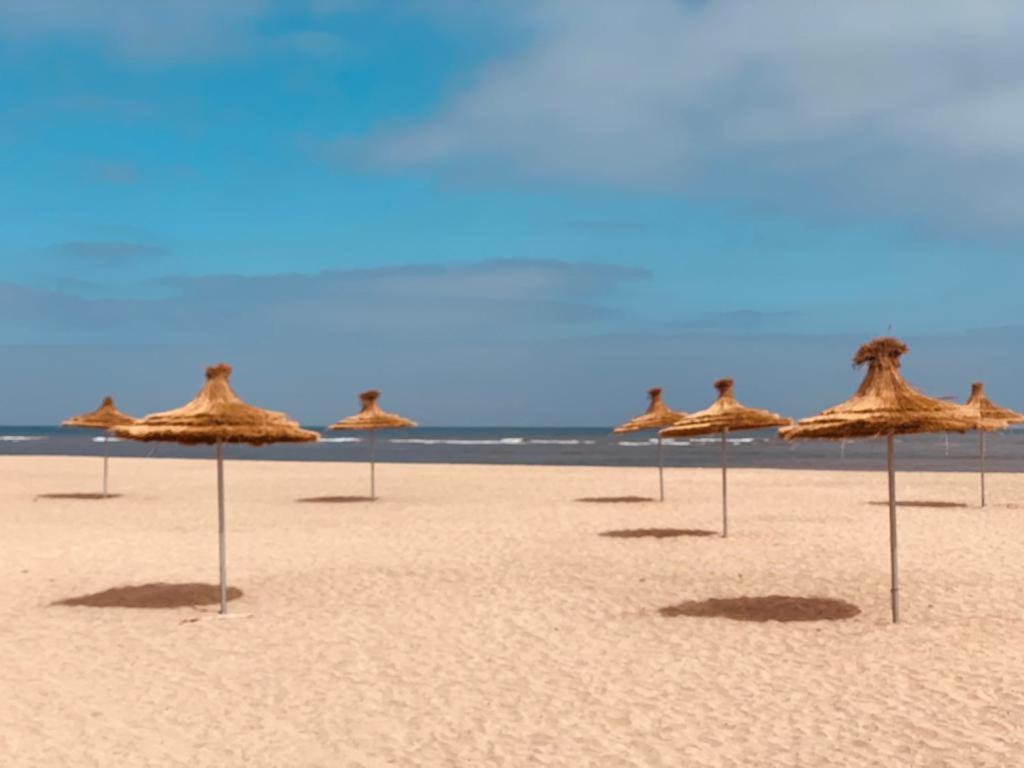 Blanca Beach Vue Laterale Sur Mer Sidi Rahal  Eksteriør billede